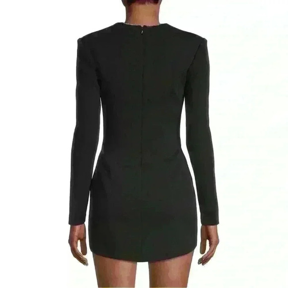 The Misha Hestia Mini Dress in Black Size Medium - Picture 14 of 16